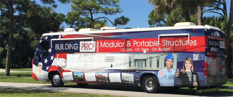 sell on the road in one of our Building Pro recreational vehicles