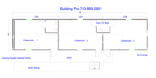 modular classroom building floor plan