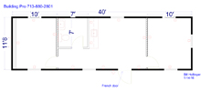 prefabricated classroom building floor plan