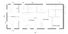 prefabricated medical clinic floor plan