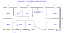 24 x 56 foot modular office building