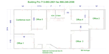 prefabricated classroom building floor plan