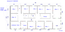 prefabricated medical clinic floor plan