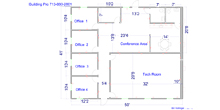 prefabricated classroom building floor plan