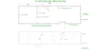 12x40 model 2 8x30 modular building floor plan