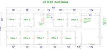 office 9 - example of modular building floor plan